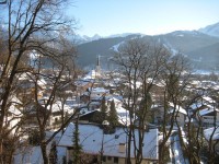 Blick auf Partenkirchen