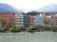 Häuserzeile am Inn