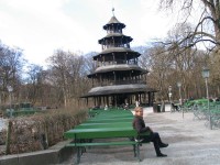 Chinesischer Turm im Englischen Garten