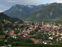 Blick auf Mittenwald