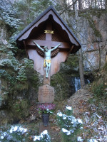 Wegkreuz im Laintal