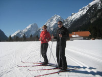 Langlauf im Leutaschtal