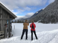 Fotostopp im Leutaschtal